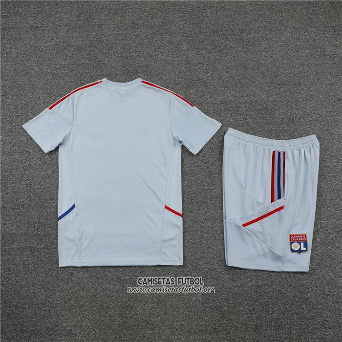 Chandal del Lyon Manga Corta 2022/2023 Gris - Pantalon Corto